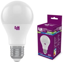 Светодиодная лампа стандартная ELM 15W E27 6500K (18-0195) от производителя ELM