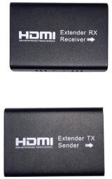 Подовжувач Atcom HDMI - RJ-45 (F/F), до 150 м, Black (AT15088) від виробника Atcom