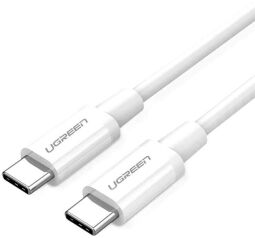 Кабель Ugreen US264 USB Type-C - USB Type-C (M/M), 2 м, White (60520)