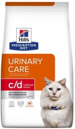 Сухой корм Hill's Prescription Diet c/d Stress для кошек, уход за мочевыводящей системой при действии стрессовых факторов, с курицей - 8 (кг) от производителя Hill's