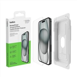 Защитное стекло Belkin Apple iPhone 15 Plus/14 Pro Max TemperedGlass Screen Protection (OVA136ZZ) от производителя Belkin