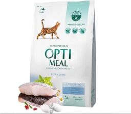 Сухой корм для взрослых кошек Optimeal (треска) – 10 (кг) (B1831301) от производителя Optimeal