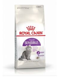 Корм Royal Canin Sensible сухий для котів з чутливим травленням 4 кг (3182550702331) від виробника Royal Canin