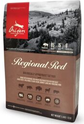 Сухий корм Orijen Regonal Red Cat 1.8 кг для кішок всіх порід і вікових груп (яловичина, кабан, бізон, ягнении, (o28218) від виробника Orijen