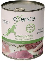 Корм Essence влажный с мясом для взрослых собак 800 гр (4820261920352) от производителя Essence