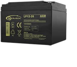 Акумуляторна батарея Gemix 12V 26AH (LP12-26)