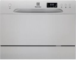 Посудомоечная машина Electrolux настольная, 6компл., A+, 55см, дисплей, серый (ESF2400OS) от производителя Electrolux