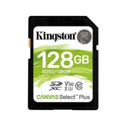 Карта памяти Kingston SD 128GB C10 UHS-I R100MB/s (SDS2/128GB) от производителя Kingston