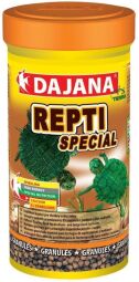 Плаваючий корм для молодих і середніх водяних черепах зі спіруліною Dajana REPTI Special 110 г DP152B(5117) від виробника Dajana Pet