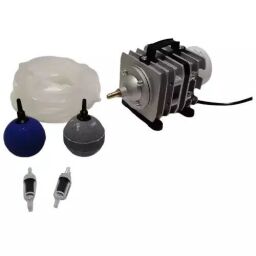 Resun ACO-001К - комплект компресор для акваріумів та ставків (38 л/хв, 18 вт)