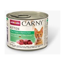 Консерва Animonda Carny Kitten Beef, Chicken + Rabbit, для кошенят - 200 (г)