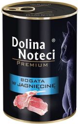 Dolina Noteci Premium консерва для кішок 400 г х 12 шт (ягня)
