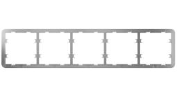 Рамка для вимикача на 5 секцій Ajax Frame 5 seats for LightSwitch (000032403) від виробника Ajax