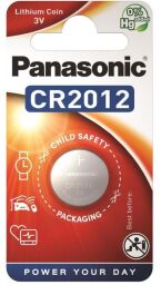 Батарейка Panasonic літієва CR1220 блістер, 1 шт. (CR-1220EL/1B) від виробника Panasonic