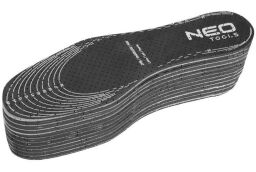 Устілка Neo Tools для взуття з активованим вугіллям Actifresh, універсальний розмір, 10 шт.