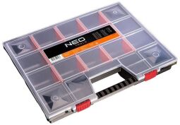 Ящик-органайзер NEO, регульовані перегородки, 29х39х6.5 см (84-118) від виробника Neo Tools