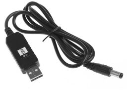 Кабель XoKo USB - DC (M/M), 5В - 12В, чорний (XK-DC512) від виробника XOKO