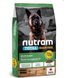 Сухой корм холистик Nutram Total GF Lamb & Lentils Dog 20 кг ягненок и овощи для собак всех пород