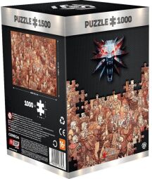 Пазл Witcher: Birthday puzzles 1000 ел.
