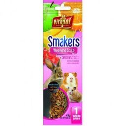 Колба Vitapol Smakers Box для гризунів зі смаком фруктів, 45 г, 1 шт (52872) від виробника Vitapol