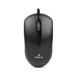 Миша REAL-EL RM-208 Black (EL123200030) від виробника Real-El
