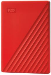 Портативный жесткий диск WD 4TB USB 3.2 Gen 1 My Passport Red (WDBPKJ0040BRD-WESN) от производителя WD