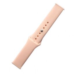 Ремінець Silicone 20 mm Watch Active / Galaxy S4 42 mm / Gear S2 / Xiaomi Amazfit Pink Sand (17840) від виробника Smart Watch
