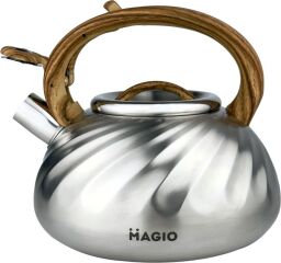Чайник со свистком MG-1194 3л, ИНДУКЦИЯ, УТОЛЩЕННОЕ ДНО (6958202311940) от производителя Magio
