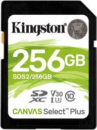 Карта памяти Kingston SD 256GB C10 UHS-I R100MB/s (SDS2/256GB) от производителя Kingston