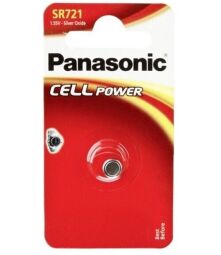 Батарейка Panasonic срібно-цинкова  SR721(361, V361, D361)  блістер, 1 шт.