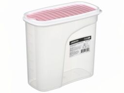 Контейнер для сипучих Ardesto Fresh 1.8 л,рожевий, пластик (AR1218PP) від виробника Ardesto