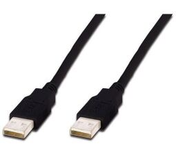 Кабель ASSMANN USB 2.0 (AM/AM) 3м, чорний