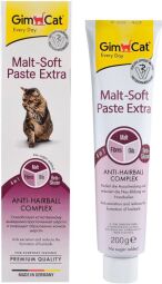 Мальт-паста GimCat Malt-Soft Extra для вывода шерсти из желудка кошек 200 гр (4002064417127) от производителя GimCat