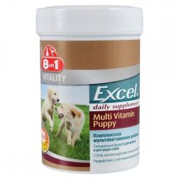 Мультивитаминный комплекс 8in1 Excel Multi Vit-Puppy для щенков таблетки 100 шт (1111133176) от производителя 8in1