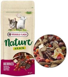 Versele-Laga Nature Snack Berries 0.085 кг СНЕК ЯГОДИ додатковий корм ласощі для кроликів і гризунів