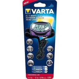 Ліхтар VARTA Налобний Outdoor Sports H30, 100 люмен, IPX4, біле/червоне світло, 3xAAA (18630101421) від виробника Varta