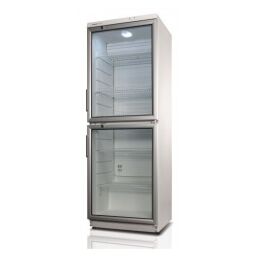 Холодильна вітрина Snaige, 173x60х60, 350л, полок - 5, зон - 1, бут-154, 2дв., ST, алюмін.двері, білий