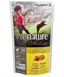 Pronature Holistic Puppy Chicken & Sweet Potato 0.34 кг Пронатюр холістік з куркою і бататом сухий холістік корм (ПРХСЩ340) від виробника Pronature Holistic