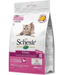 Schesir Cat Kitten 0.4 кг ШЕЗИР КУРКА сухой монопротеиновый корм для котят (ШККК0.4) от производителя Schesir