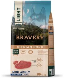 Корм для собак дрібних порід з іберійською свининою Bravery Dog Iberian Pork Small Breeds 7 кг (6688BRIBERM_7KG) від виробника Bravery