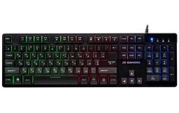 Клавиатура 2E GAMING KG280 LED USB Black UKR (2E-KG280UB) от производителя 2E Gaming