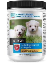 Nutri-Vet Puppy Milk Нутри-Вет МОЛОКО для ЩЕНКОВ замінник сучого молока для цуценят 0.34 кг
