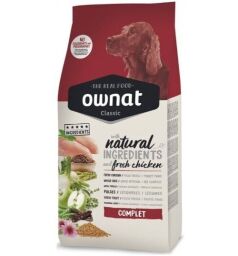 Сухой корм Ownat Classic Complete для взрослых собак, с курицей – 20 (кг) от производителя Ownat