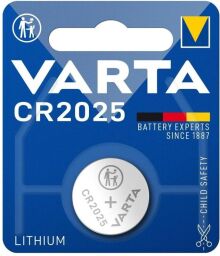 Батарейка VARTA литиевая CR2025 блистер, 1 шт. (06025101401) от производителя Varta