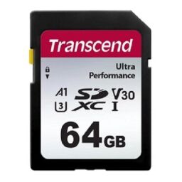 Карта памяти Transcend SD 64GB C10 UHS-I U3 R160/W50MB/s 4K (TS64GSDC340S) от производителя Transcend