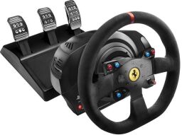 Кермо і педалі для PC / PS4®/ PS3® Thrustmaster T300 Ferrari Integral RW Alcantara edition (4160652) від виробника Thrustmaster