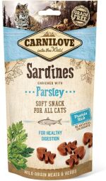 Ласощі для кішок Carnilove Cat Sardine, петрушка 50 гр. - 50 (г) (1111153875) від виробника Carnilove