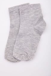 Дитячі однотонні шкарпетки AGER, сірого кольору, 167R603