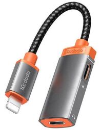 Адаптер McDodo Oryx Series Lightning to Dual Lightning Cable CA-0490 Black