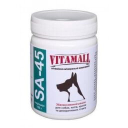 Витамины VitamAll SA-45 для кошек и собак, 150 г (51037) от производителя Vitamall